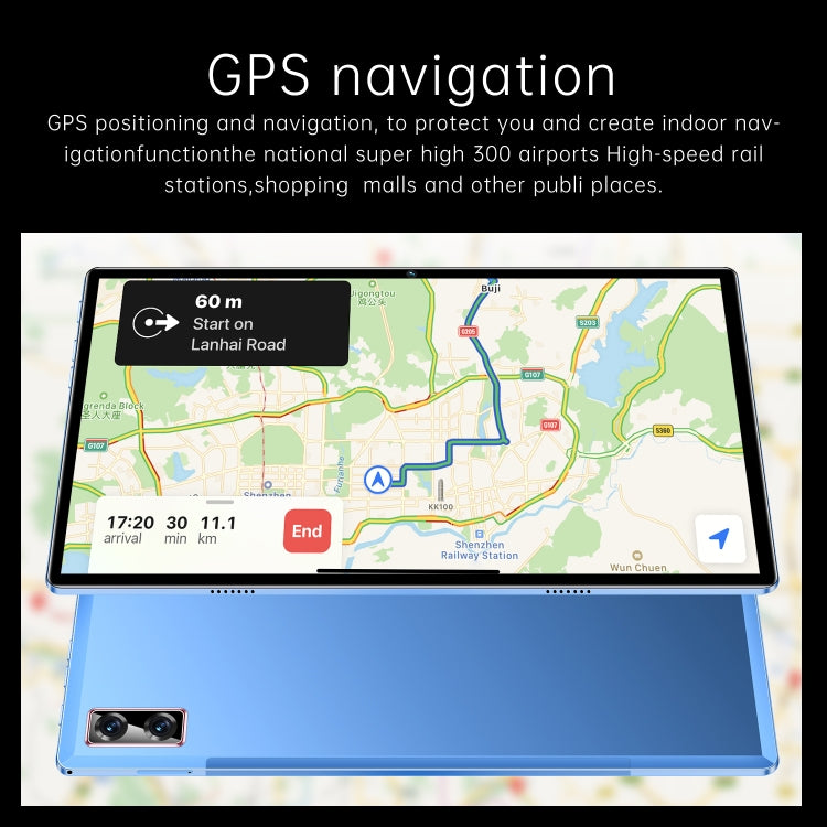 G18 4G LTE Tablet PC, 10.1 inch, 4GB+32GB, Android 8.1 MTK6750 Octa Core, Support Dual SIM, WiFi, Bluetooth, GPS(Grey) - 10.1 inch by PMC TechLife | Online Shopping South Africa | PMC TechLife