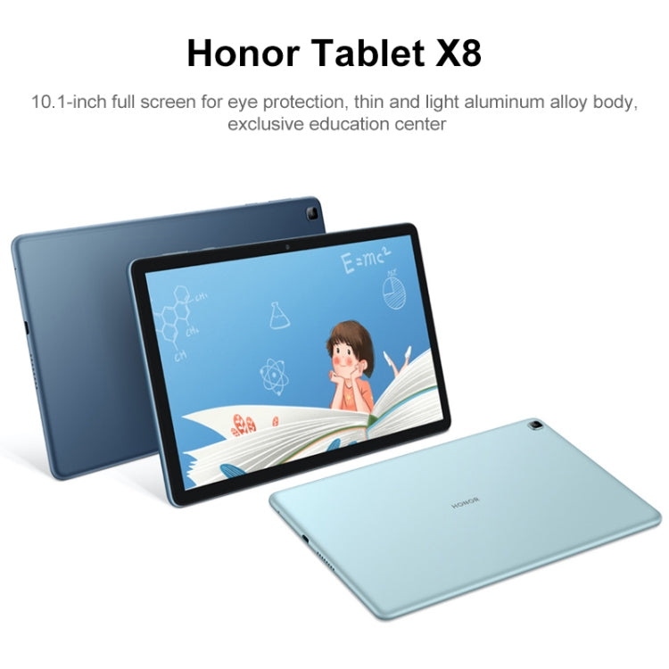 Honor Pad X8 AGM3-W09HN WiFi, 10.1 inch, 6GB+128GB, Magic UI 4.0 MediaTek MT8786 Octa Core, Support BT / GPS / OTG, Not Support Google(Blue) - free shipping - PMC TechLife - Order now!
