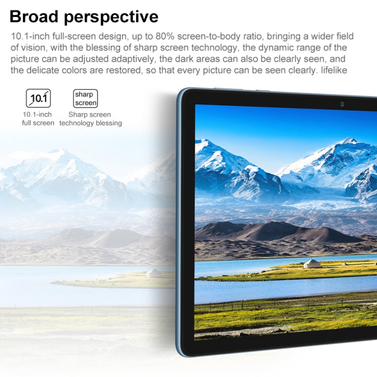 Honor Pad X8 AGM3-W09HN WiFi, 10.1 inch, 6GB+128GB, Magic UI 4.0 MediaTek MT8786 Octa Core, Support BT / GPS / OTG, Not Support Google(Blue) - free shipping - PMC TechLife - Order now!