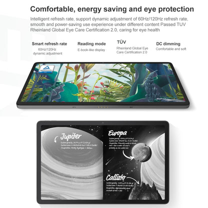 Lenovo Pad Plus 2023 WiFi Tablet, 11.5 inch,  6GB+128GB, Face Identification, Android 12 MediaTek Helio G99 Octa Core, 7700mAh Battery(Green) - Lenovo by Lenovo | Online Shopping South Africa | PMC Jewellery