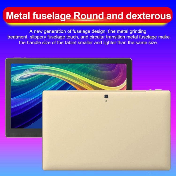 M101 4G LTE Tablet PC, 14.1 inch, 4GB+128GB, Android 8.1 MTK6797 Deca Core 2.1GHz, Dual SIM, Support GPS, OTG, WiFi, BT(Gold) - Others by PMC TechLife | Online Shopping South Africa | PMC TechLife