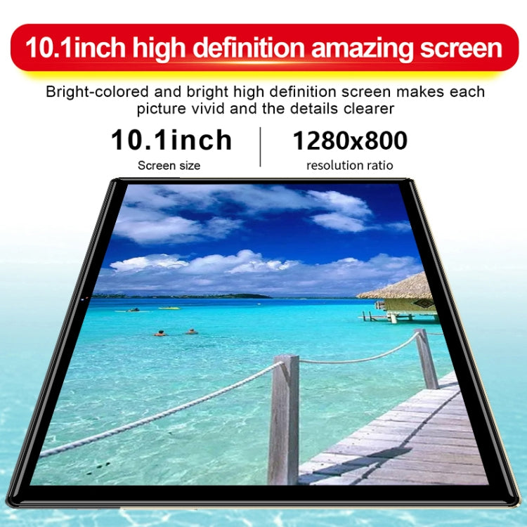 P60 4G Phone Call Tablet PC, 10.1 inch, 4GB+64GB, Android 8.0 MTK6797 Deca Core 2.1GHz, Dual SIM, Support GPS, OTG, WiFi, BT (Green) - 10.1 inch by PMC TechLife | Online Shopping South Africa | PMC TechLife