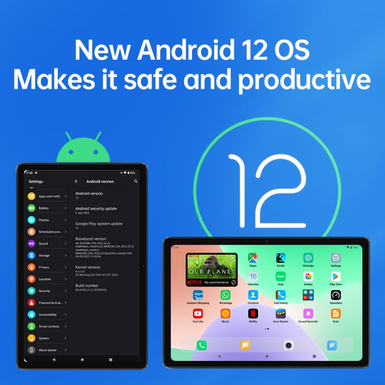 ALLDOCUBE iPlay 50 4G LTE Tablet, 10.4 inch, 6GB+128GB, Android 12 UNISOC T618 Octa Core 2.0GHz, Support GPS & BT & Dual Band WiFi & Dual SIM (Grey) - free shipping - PMC TechLife - Order now!