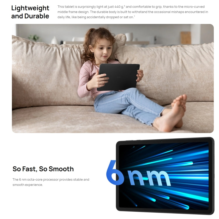 HUAWEI MatePad SE Wi-Fi, 10.4 inch, 6GB+128GB, HarmonyOS 3 Qualcomm Snapdragon 680 Octa Core, Support Dual WiFi / BT, Not Support Google Play(Blue) - free shipping - PMC TechLife - Order now!