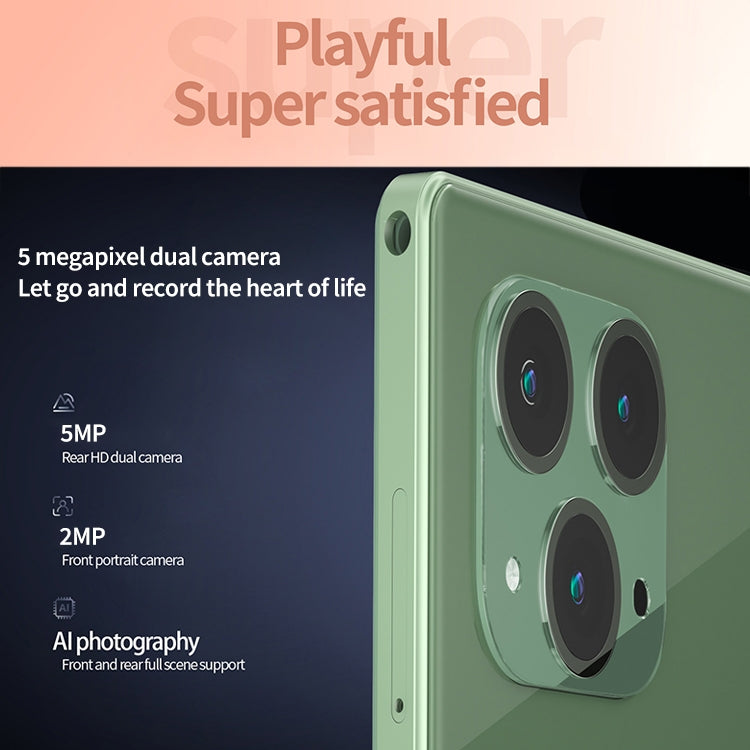 BDF P50 4G LTE Tablet PC, 10.1 inch, 8GB+128GB, Android 12.0 MTK6762 Octa Core, Support Dual SIM & Bluetooth & WiFi, EU Plug(White) - free shipping - PMC TechLife - Order now!