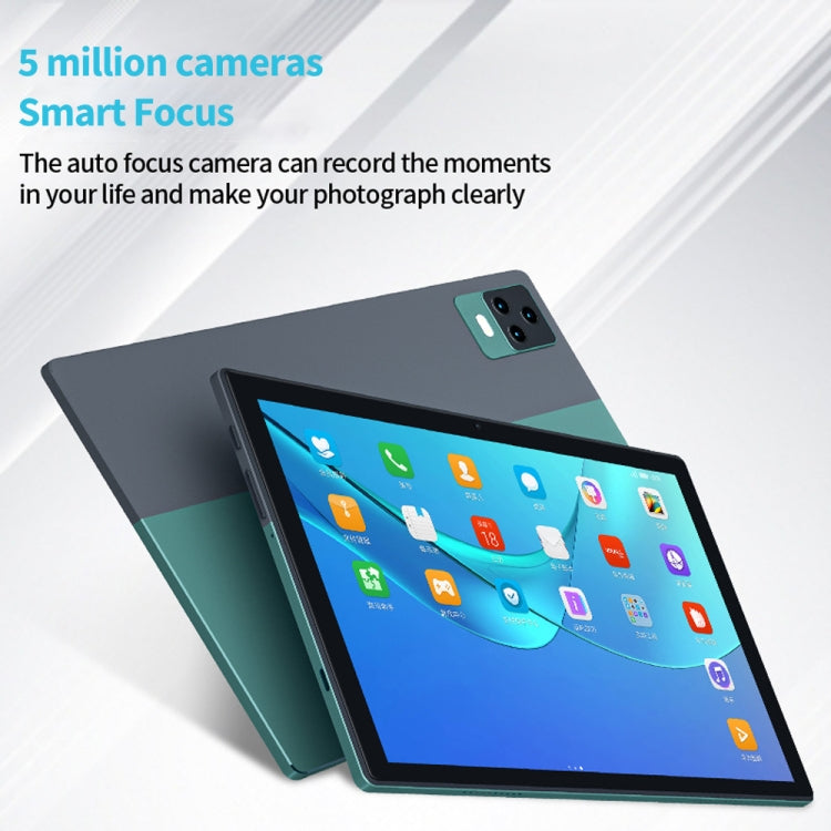 BDF P70 4G LTE Tablet PC, 10.1 inch, 8GB+128GB, Android 12.0 MTK6762 Octa Core, Support Dual SIM & Bluetooth & WiFi, EU Plug(Silver) - free shipping - PMC TechLife - Order now!