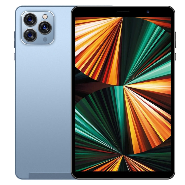 Tab14 / P14 Phone Call Tablet, 1GB+16GB, 8.0 inch Screen, Face Identification, Android 5.0 MTK6582 Quad Core, Network: 3G, GPS, OTG(Blue) - 7.0-8.0 inch by PMC TechLife | Online Shopping South Africa | PMC TechLife