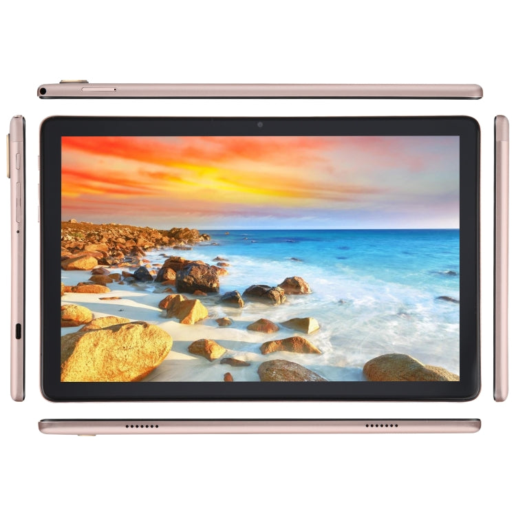 G15 4G LTE Tablet PC, 10.1 inch, 3GB+32GB, Android 10.0 MT6755 Octa-core, Support Dual SIM / WiFi / Bluetooth / GPS, EU Plug (Gold) - 10.1 inch by PMC Jewellery | Online Shopping South Africa | PMC Jewellery