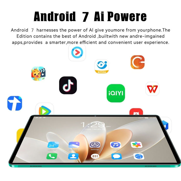 20S Pro 3G Phone Call Tablet PC, 10.1 inch, 2GB+32GB, Android 7.0  MTK6735 Quad-core 1.3GHz, Support Dual SIM / WiFi / Bluetooth / GPS (Blue) - 10.1 inch by PMC TechLife | Online Shopping South Africa | PMC TechLife