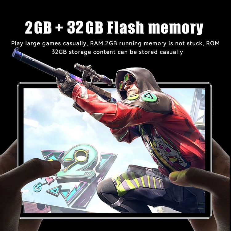 20S Pro 3G Phone Call Tablet PC, 10.1 inch, 2GB+32GB, Android 7.0  MTK6735 Quad-core 1.3GHz, Support Dual SIM / WiFi / Bluetooth / GPS (Black) - 10.1 inch by PMC TechLife | Online Shopping South Africa | PMC TechLife