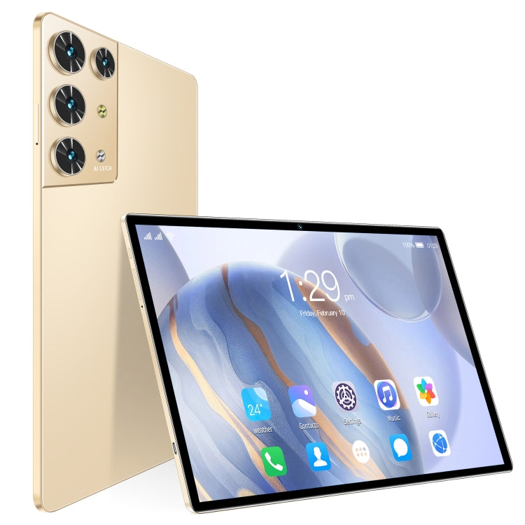 S30 Pro 4G LTE Tablet PC, 10.1 inch, 4GB+64GB, Android 8.1  MTK6755 Octa-core 2.0GHz, Support Dual SIM / WiFi / Bluetooth / GPS(Gold) - 10.1 inch by PMC TechLife | Online Shopping South Africa | PMC TechLife