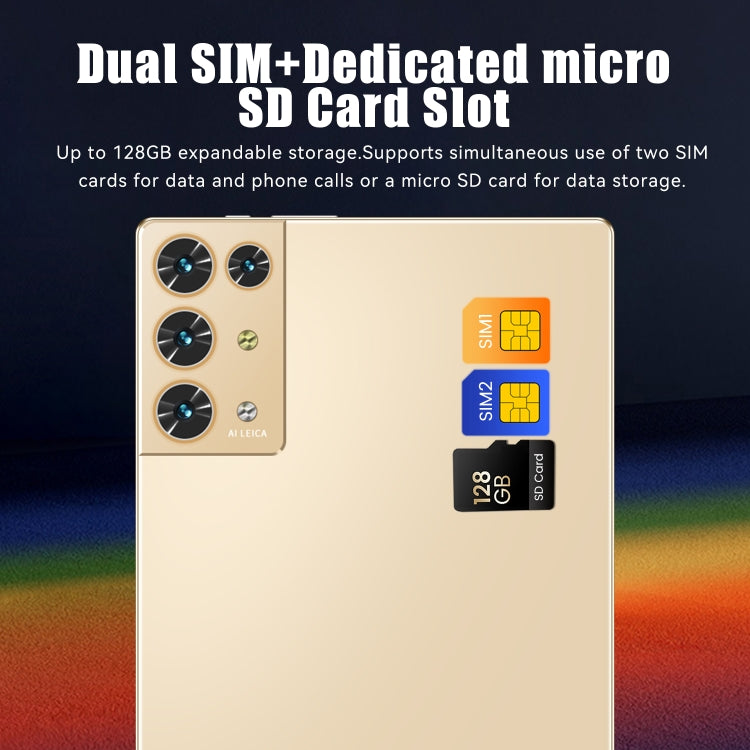 S30 Pro 4G LTE Tablet PC, 10.1 inch, 4GB+64GB, Android 8.1  MTK6755 Octa-core 2.0GHz, Support Dual SIM / WiFi / Bluetooth / GPS(Gold) - 10.1 inch by PMC TechLife | Online Shopping South Africa | PMC TechLife