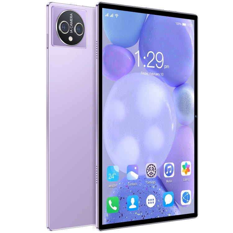 X15 4G LTE Tablet PC, 10.1 inch, 4GB+64GB, Android 8.1  MTK6755 Octa-core 2.0GHz, Support Dual SIM / WiFi / Bluetooth / GPS (Purple) - 10.1 inch by PMC TechLife | Online Shopping South Africa | PMC TechLife