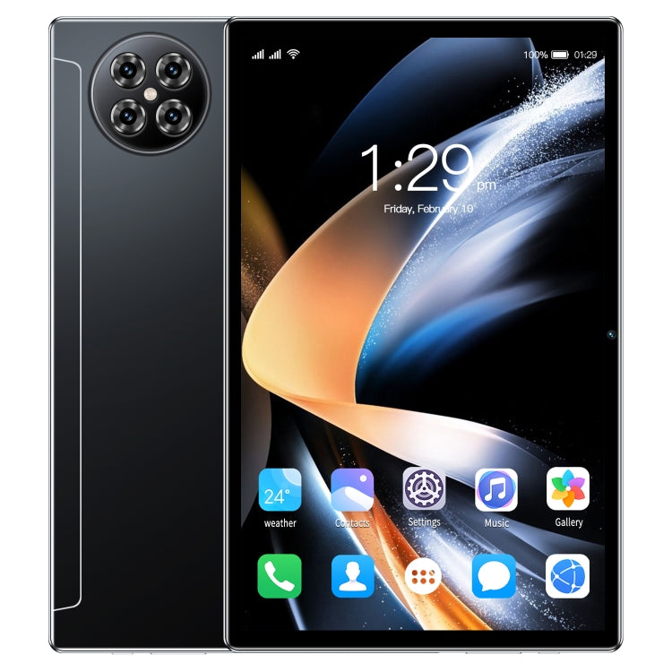 X90 4G LTE Tablet PC, 10.1 inch, 4GB+64GB, Android 8.1  MTK6755 Octa-core 2.0GHz, Support Dual SIM / WiFi / Bluetooth / GPS (Black) - 10.1 inch by PMC TechLife | Online Shopping South Africa | PMC TechLife
