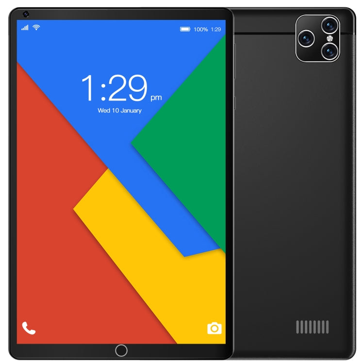 P8 3G Phone Call Tablet PC, 8 inch, 1GB+16GB, Android 5.1 MT6592 Octa Core, Support Dual SIM, WiFi, Bluetooth, GPS, UK Plug (Black) - 7.0-8.0 inch by PMC TechLife | Online Shopping South Africa | PMC TechLife