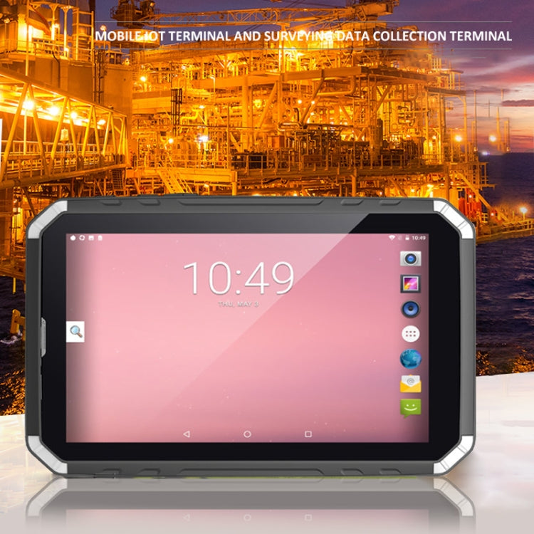 UNIWA T80 Proofing 4G Phone Call Tablet PC, 3GB+32GB, IP68 Waterproof Shockproof Dustproof, 8.0 inch Android 7.0, MTK6753 Cortex A53 Octa Core up to 1.3GHz, WiFi, Bluetooth, GPS, NFC(Black Grey) - free shipping - PMC TechLife - Order now!