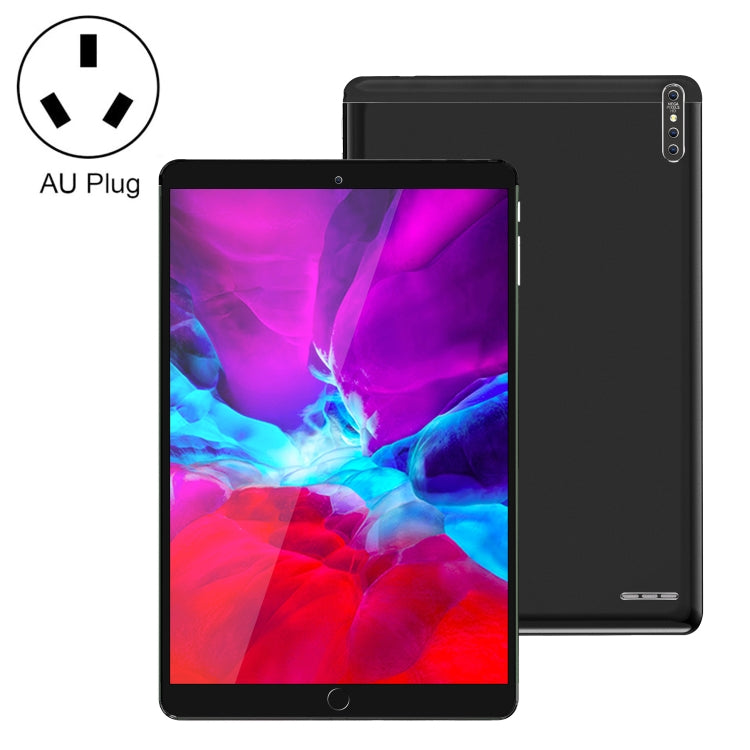 P30 3G Phone Call Tablet PC, 10.1 inch, 2GB+16GB, Android 7.0 MTK6735 Quad-core Cortex-A53 1.3GHz, Support WiFi / Bluetooth / GPS, AU Plug(Black) - 10.1 inch by PMC TechLife | Online Shopping South Africa | PMC TechLife