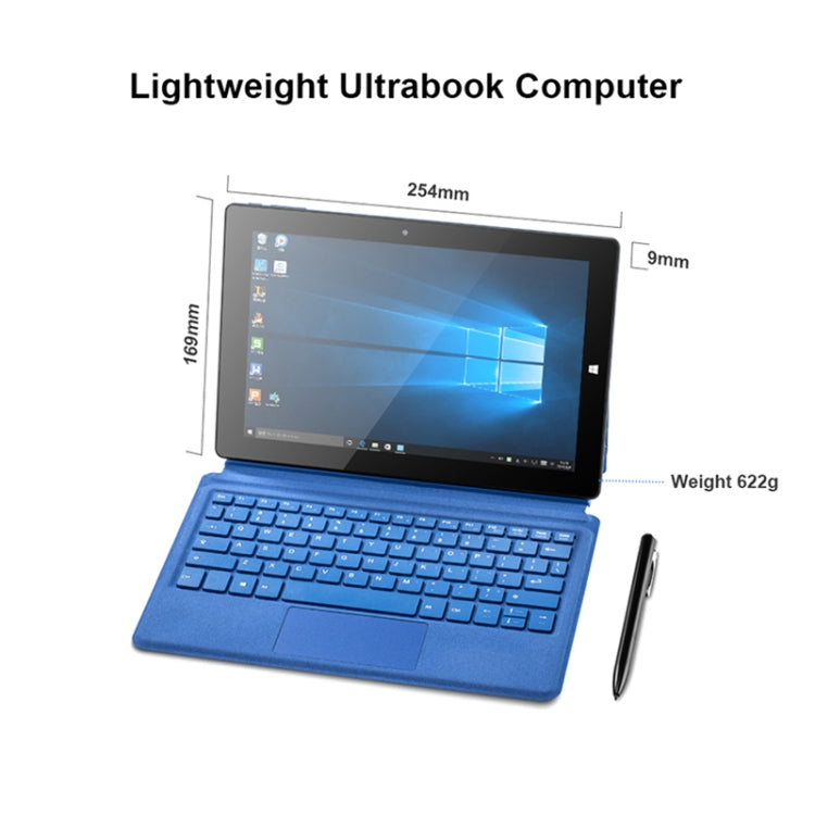 PiPO W10 2 in 1 Tablet PC, 10.1 inch, 6GB+64GB, Windows 10 System, Intel Gemini Lake N4120 Quad Core up to 2.6GHz, with Keyboard & Stylus Pen, Support Dual Band WiFi & Bluetooth & TF Card & HDMI, US Plug - free shipping - PMC TechLife - Order now!