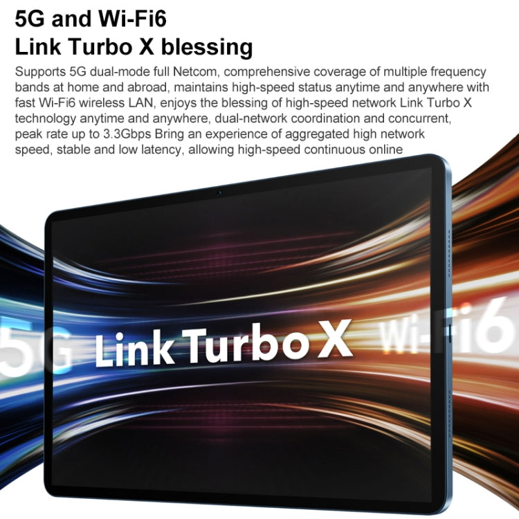 Honor Tablet V7 Pro WiFi BRT-W09, 11 inch, 8GB+128GB, MagicUI 5.0(Android R) MediaTek 1300T Octa Core, Support Dual WiFi / Bluetooth / GPS, Not Support Google Play(Silver) - free shipping - PMC TechLife - Order now!