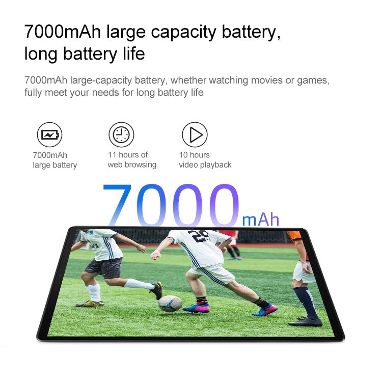 Lenovo Tab M10 Plus TB-X616M, 10.3 inch, 4GB+64GB, LTE Version, Android 10 MediaTek P22T Octa-core, Support Dual Band WiFi & BT & GPS(Gun Gray) - Lenovo by Lenovo | Online Shopping South Africa | PMC Jewellery