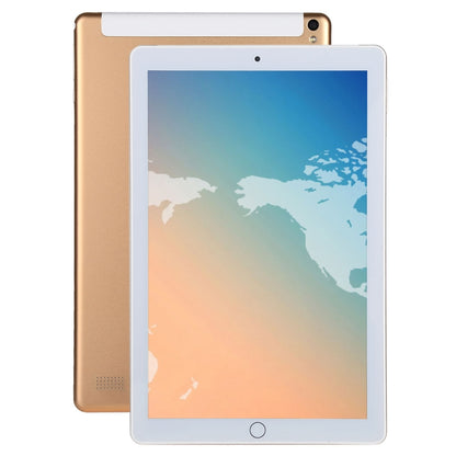 4G Phone Call Tablet PC, 10.1 inch, 2GB+32GB, Android 7.0 MTK6753 Octa Core 1.3GHz, Dual SIM, Support GPS(Gold) - 10.1 inch by PMC Jewellery | Online Shopping South Africa | PMC Jewellery