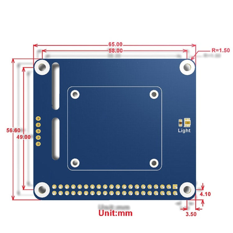 Waveshare 2-DOF Pan-Tilt HAT for Raspberry Pi, Light Intensity Sensing, I2C Interface - free shipping - PMC TechLife - Order now!