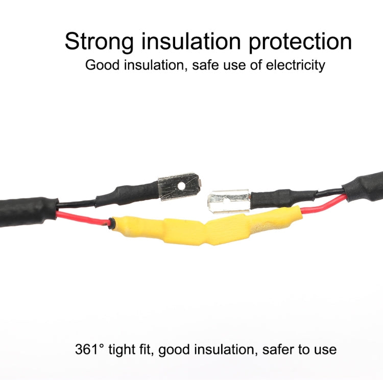140 PCS / Box Waterproof High Toughness Oxidation Resistance Seal Heat-shrinkable Butt Wire Tube, Random Color Delivery - DIY Cables by PMC TechLife | Online Shopping South Africa | PMC TechLife