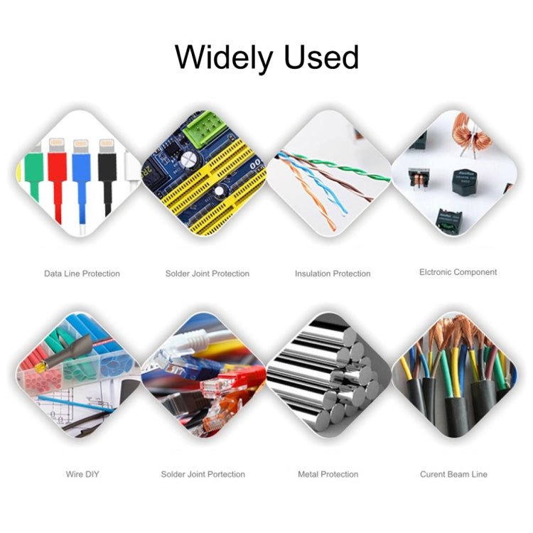 140 PCS / Box Waterproof High Toughness Oxidation Resistance Seal Heat-shrinkable Butt Wire Tube, Random Color Delivery - DIY Cables by PMC TechLife | Online Shopping South Africa | PMC TechLife