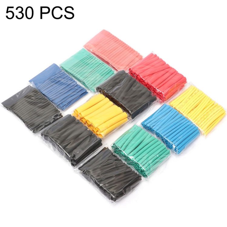 530 Colorful PCS Waterproof High Toughness Oxidation Resistance Seal Heat Shrinkable Tube - DIY Cables by PMC TechLife | Online Shopping South Africa | PMC TechLife